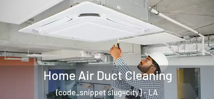  Home Air Duct Cleaning (code_snippet slug=city] - LA